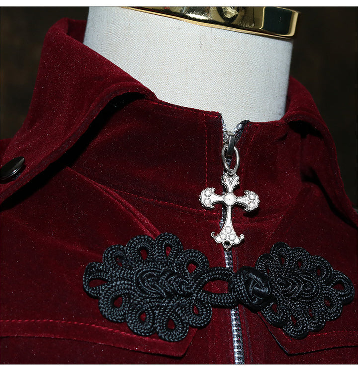 Steampunk castle vampire coat