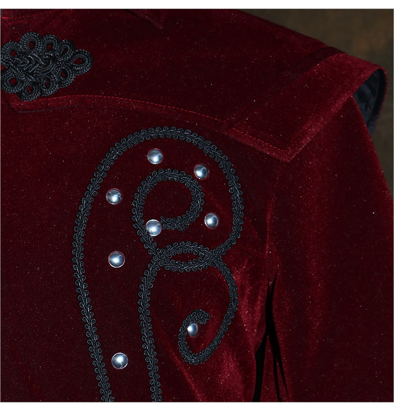 Steampunk castle vampire coat