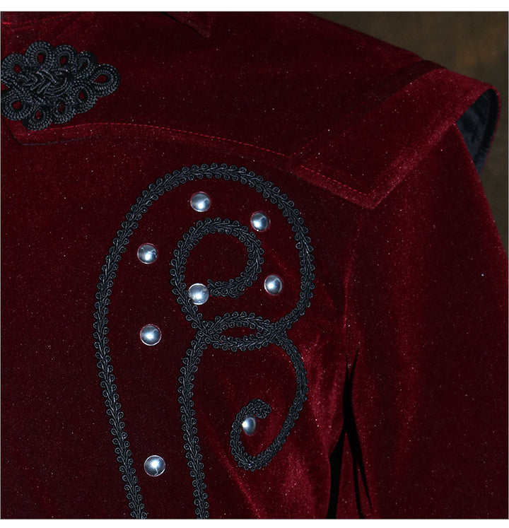 Steampunk castle vampire coat