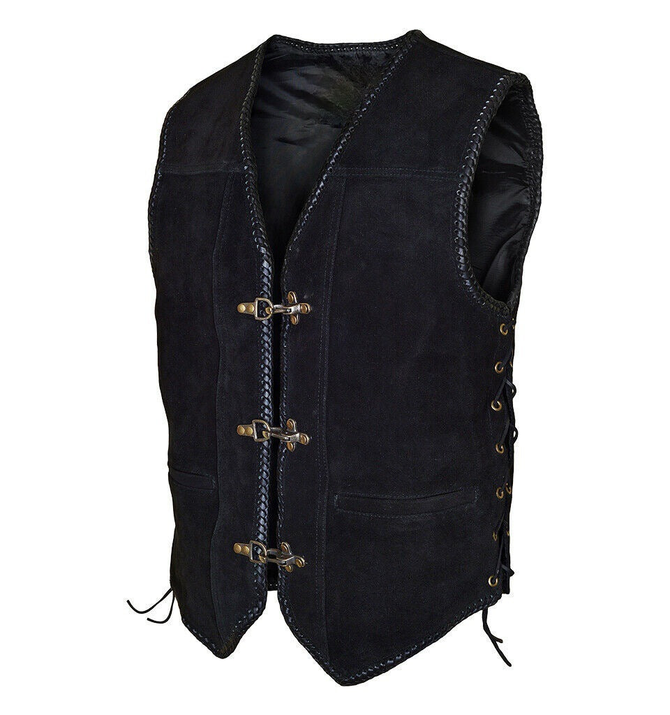 Vintage Steampunk leather vest