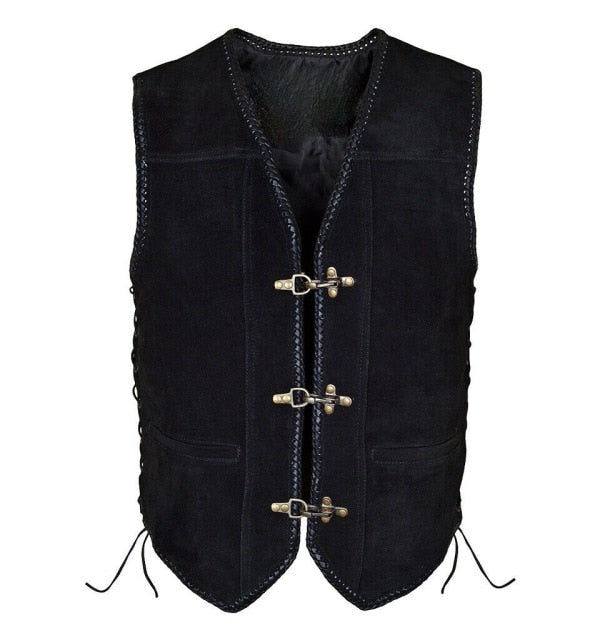 Vintage Steampunk leather vest