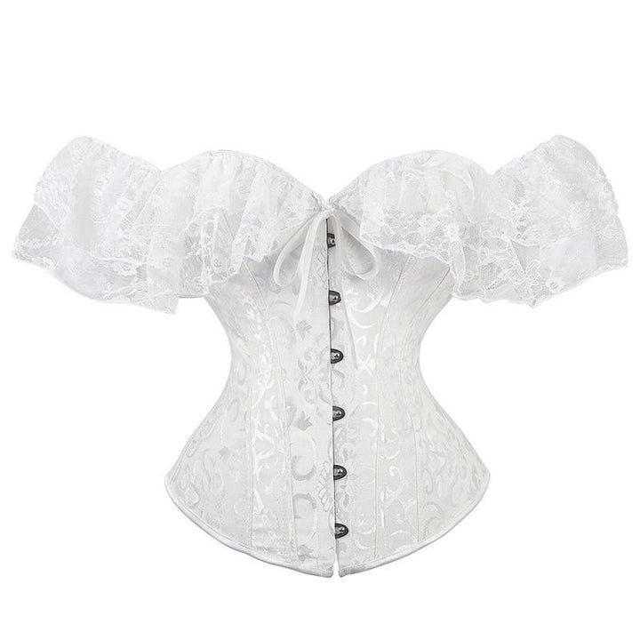 Steampunk off shoulder corset