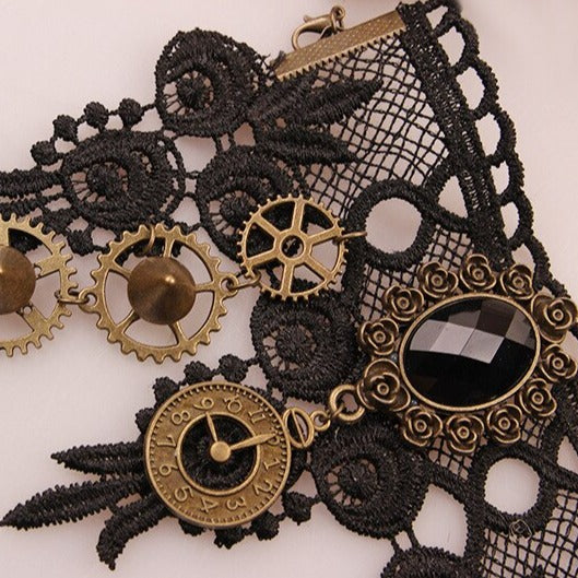 Retro Victorian Steampunk glove