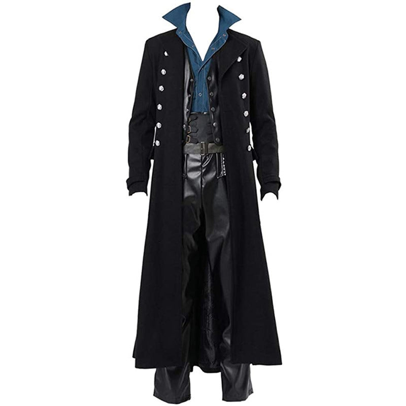 Long steampunk coat