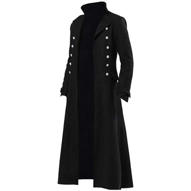 Long steampunk coat