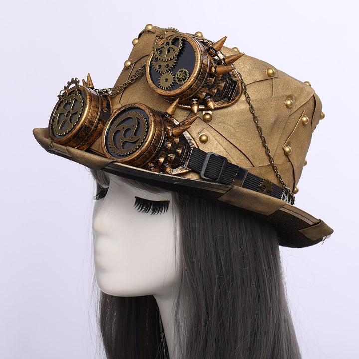 Steampunk industrial hat