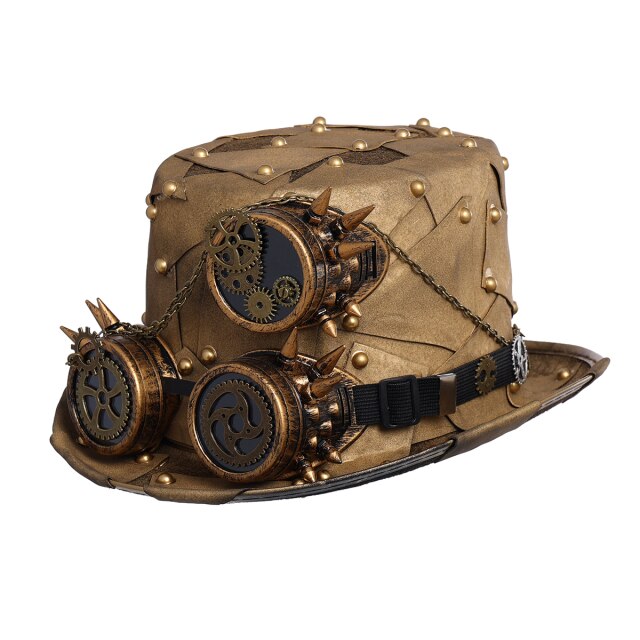 Steampunk industrial hat