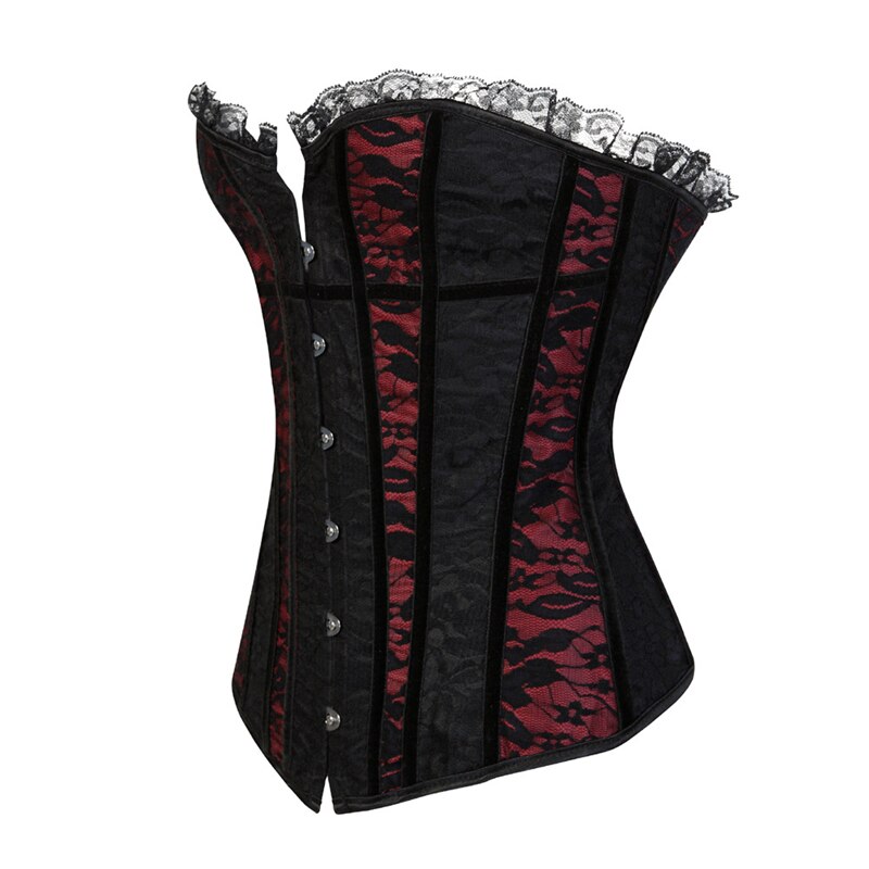 Femme fatale Steampunk corset