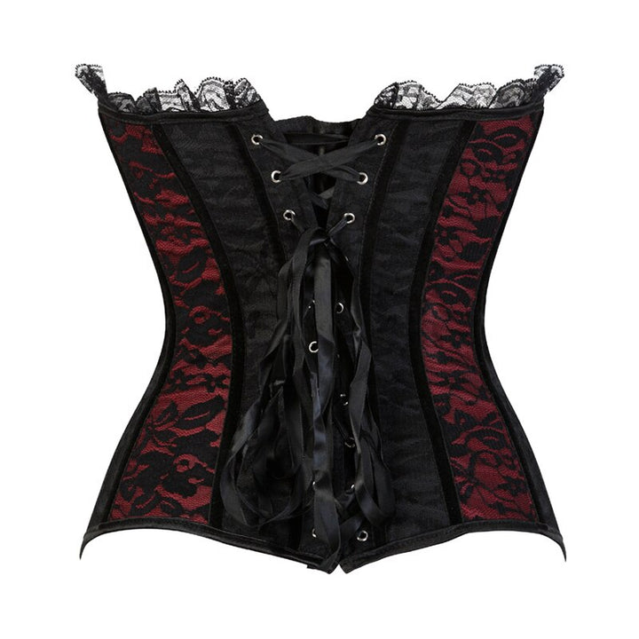 Femme fatale Steampunk corset