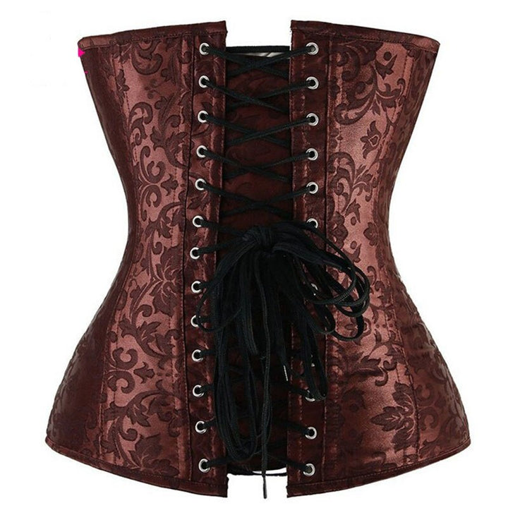 Steampunk jacquard corset