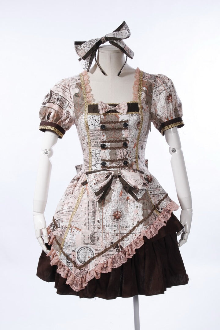 Premium Steampunk adventurer dress