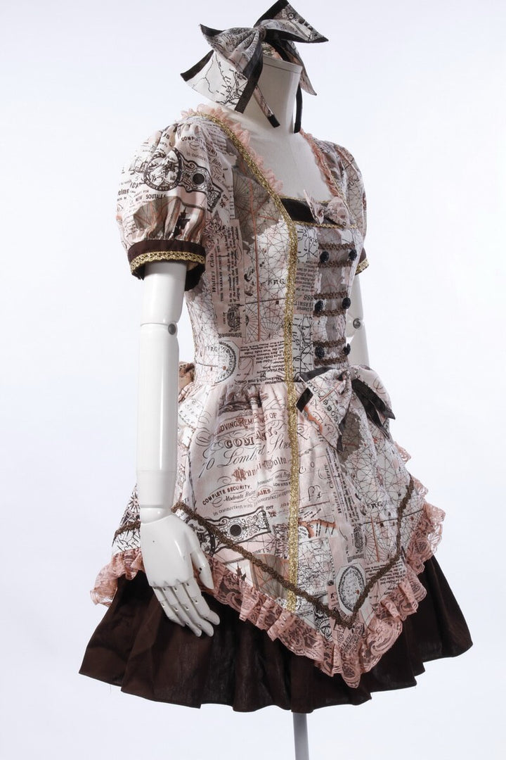 Premium Steampunk adventurer dress