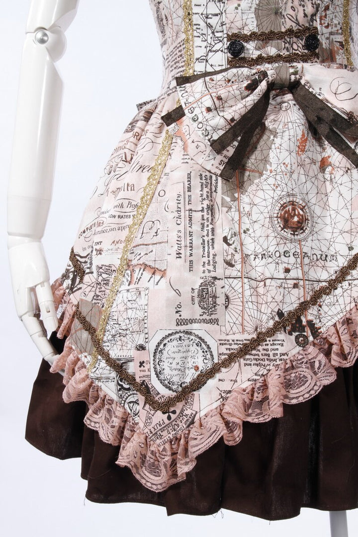 Premium Steampunk adventurer dress