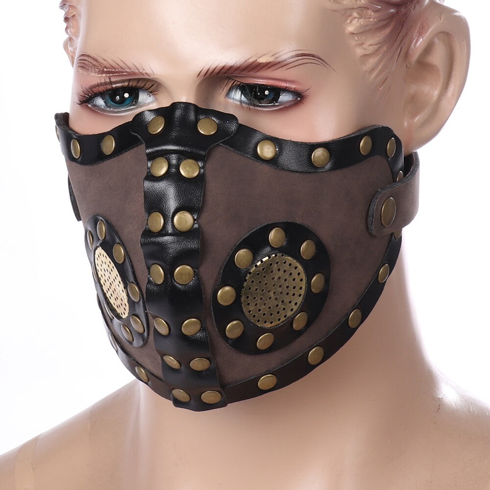 Steampunk biker mask