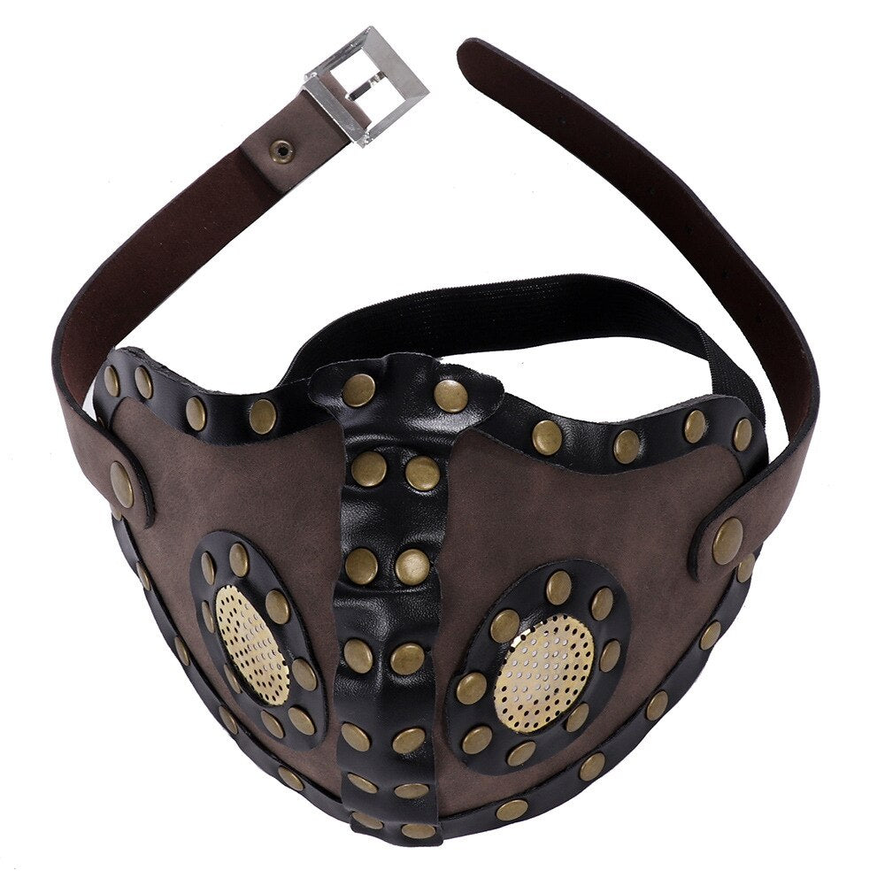 Steampunk biker mask