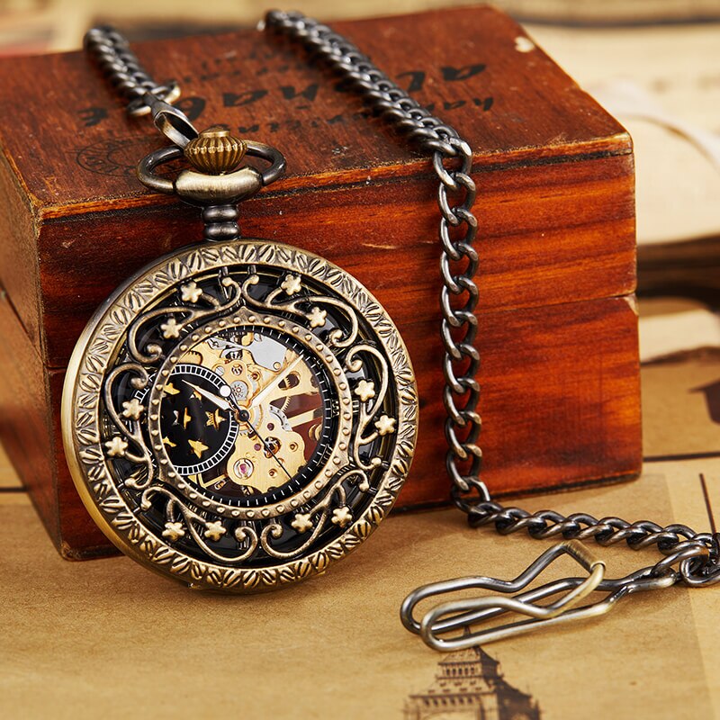 Star Seampunk pocket watch