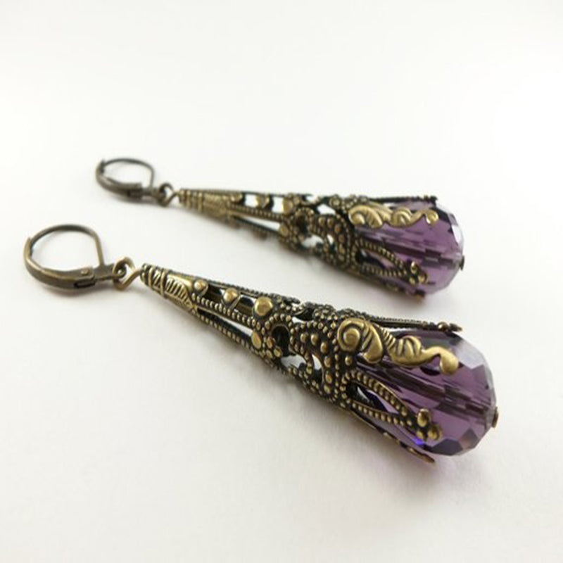 Steampunk fairy earrings