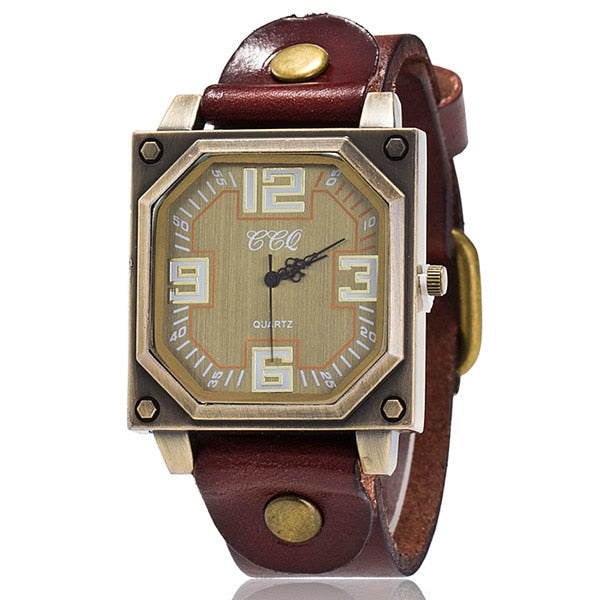 Square Steampunk watch