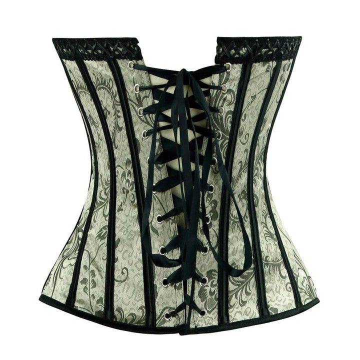 Floral Steampunk corset