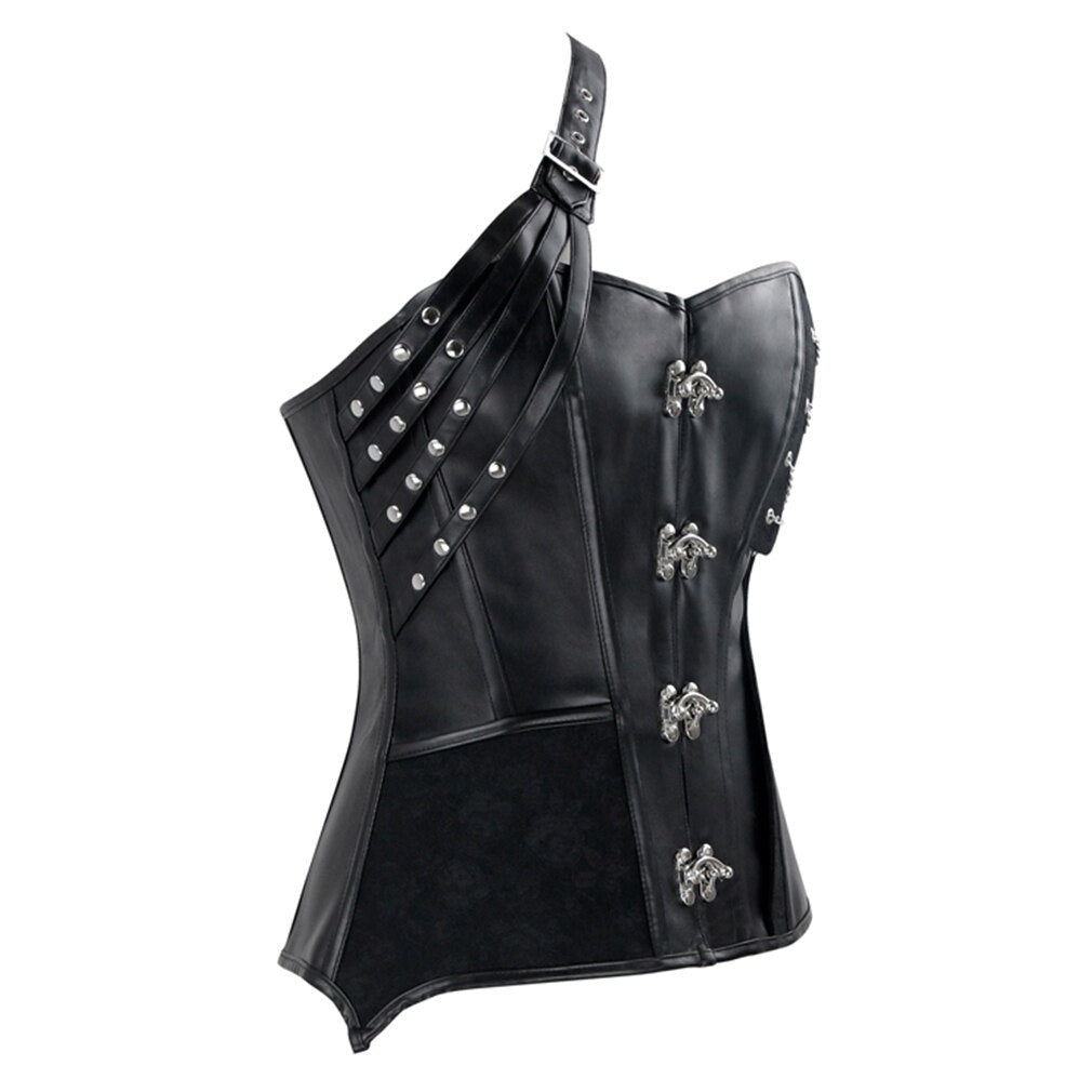 Steampunk warrior corset