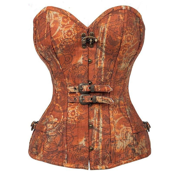 Time traveler steampunk corset