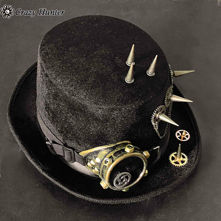 Steampunk hat with spikes