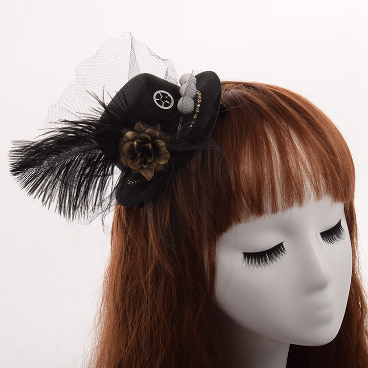 Gothic Steampunk mini hat