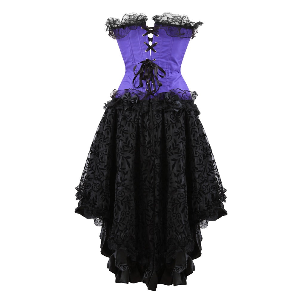 Renaissance Steampunk Corsets Halloween Victorian Vampire Costumes Set Renaissance Steampunk Corsets Halloween Victorian Vampire Costumes Set
