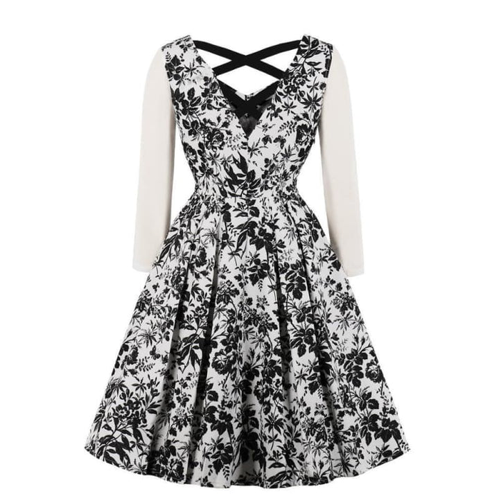 Gloomy Flowers Steampunk dress