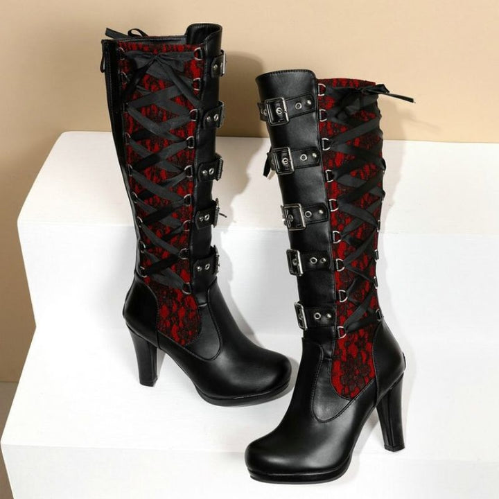 Fancy steampunk boots