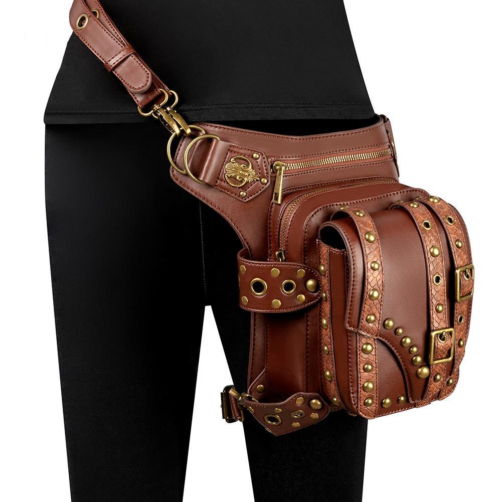 Steampunk bag with studs