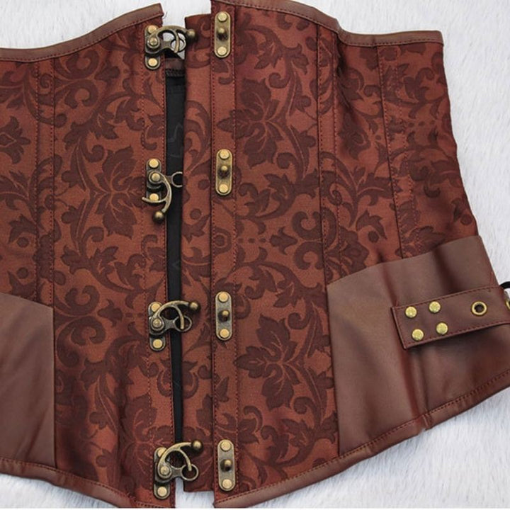 steampunk brown waistband