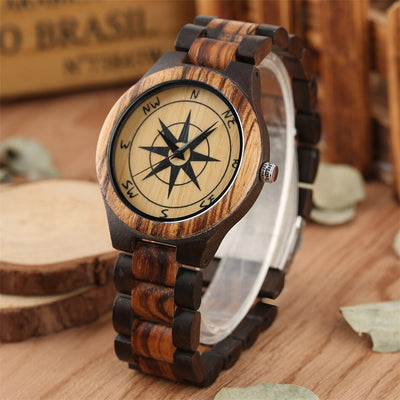 steampunk compass watch