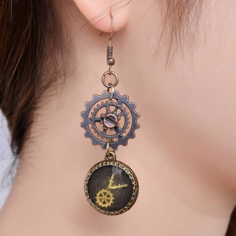 steampunk earring women