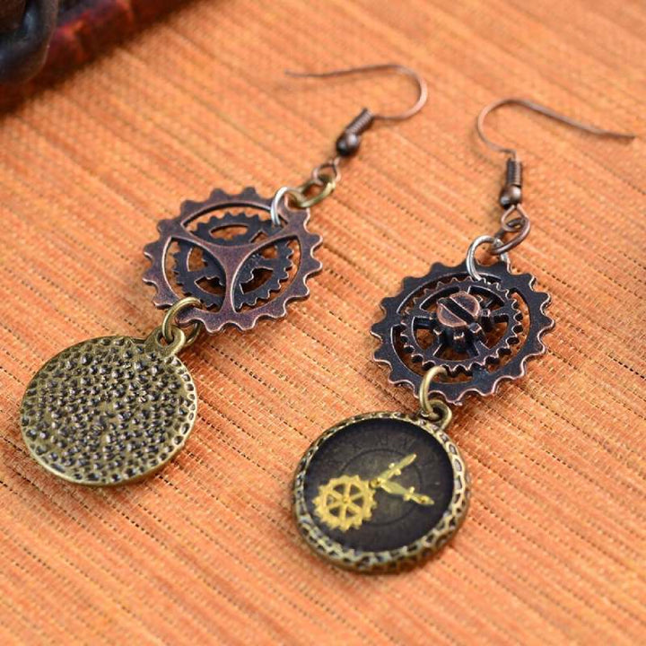 steampunk earring