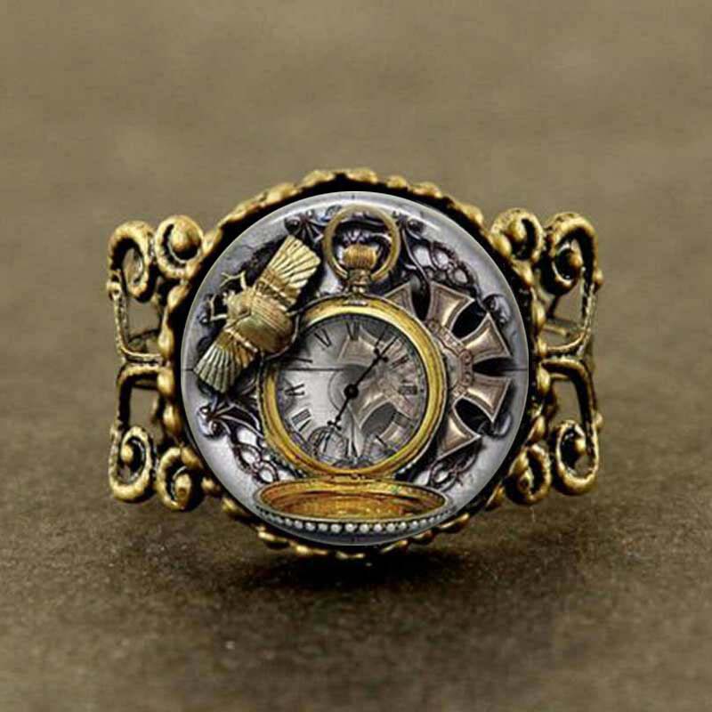 steampunk fantasy ring