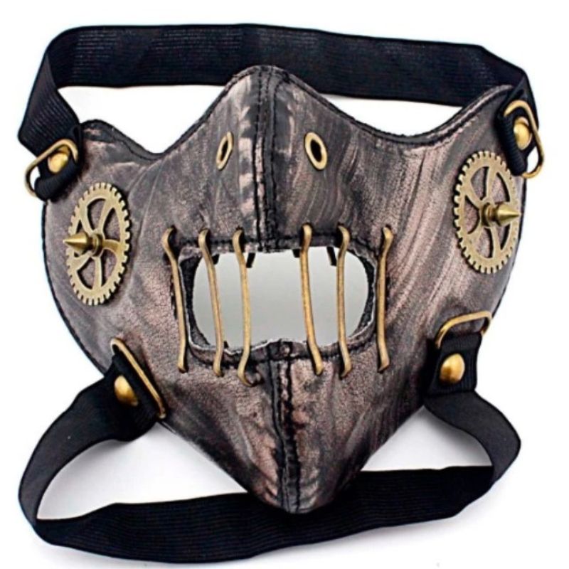 Steampunk mouth cover mask