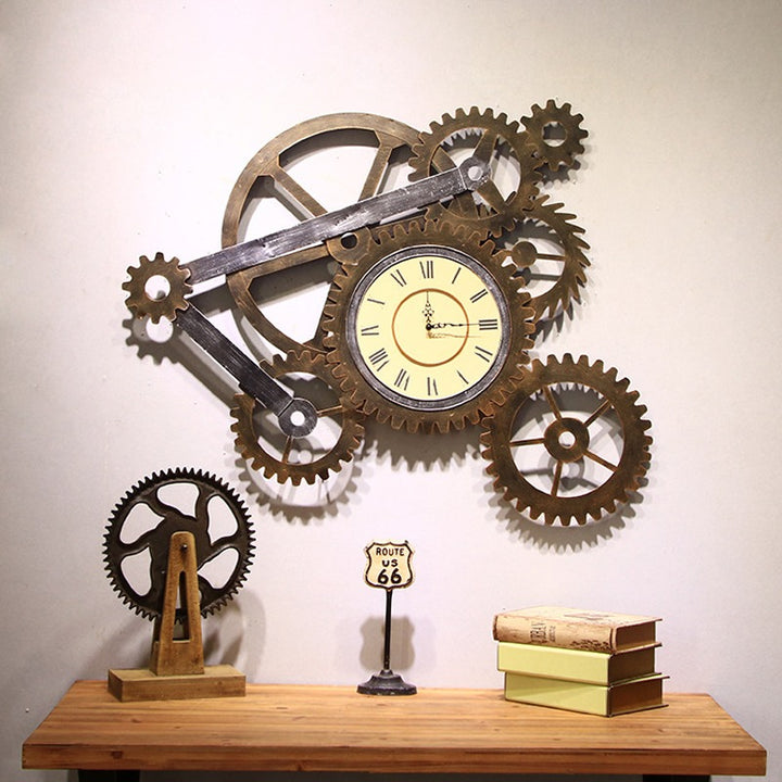 Large steampunk clock