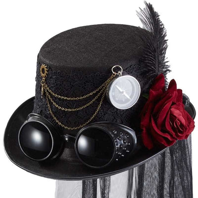 steampunk lady hat