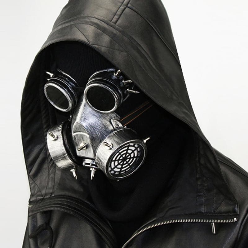 Atompunk steampunk mask