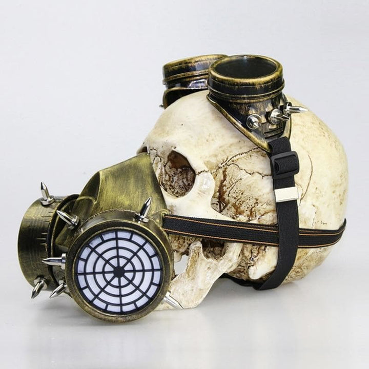 Atompunk steampunk mask