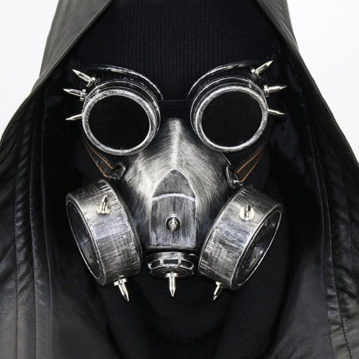 Atompunk steampunk mask