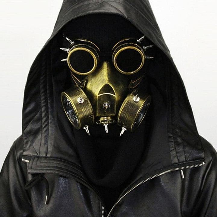 Atompunk steampunk mask