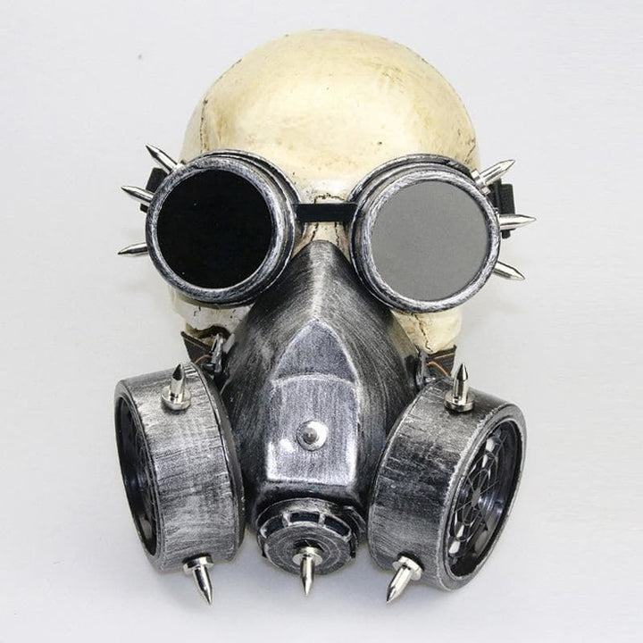 Atompunk steampunk mask