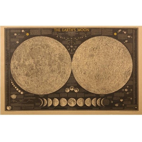 steampunk moon poster