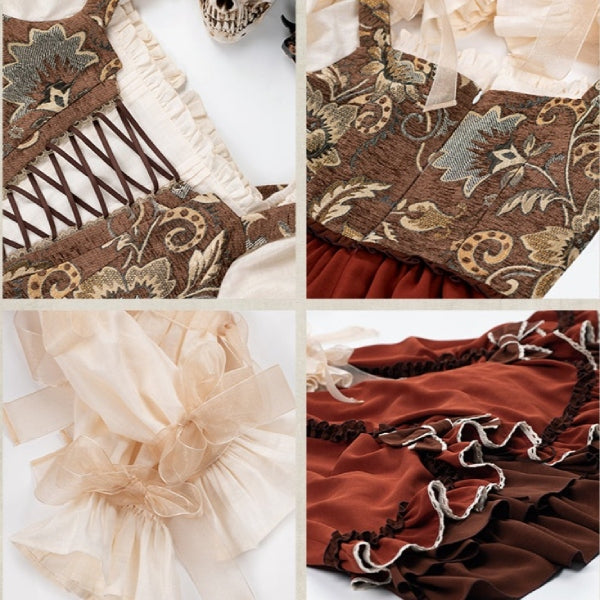 steampunk pirate costume details