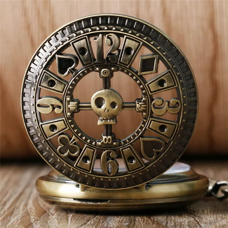 steampunk pocket watch gambler look