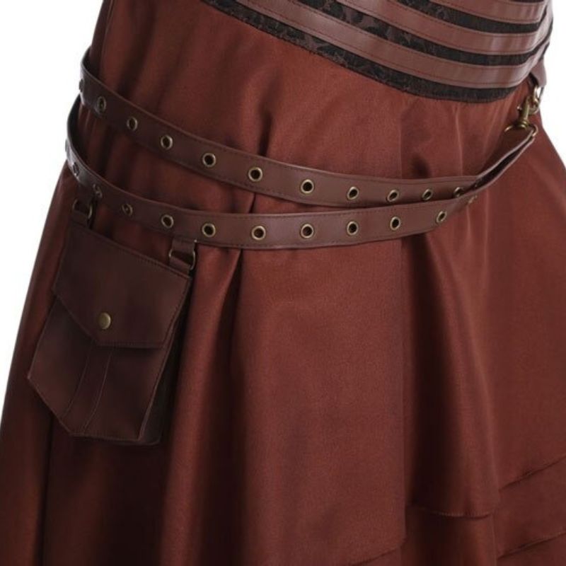 Steampunk style skirt