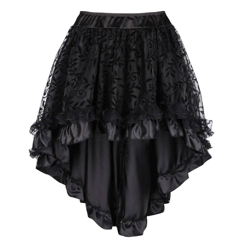 black steampunk skirt with dress