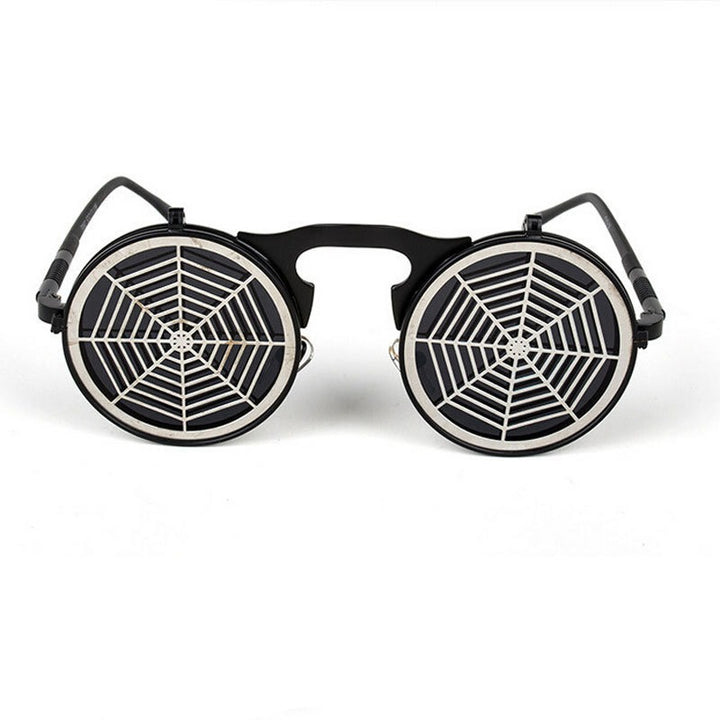 Steampunk spider web sunglasses